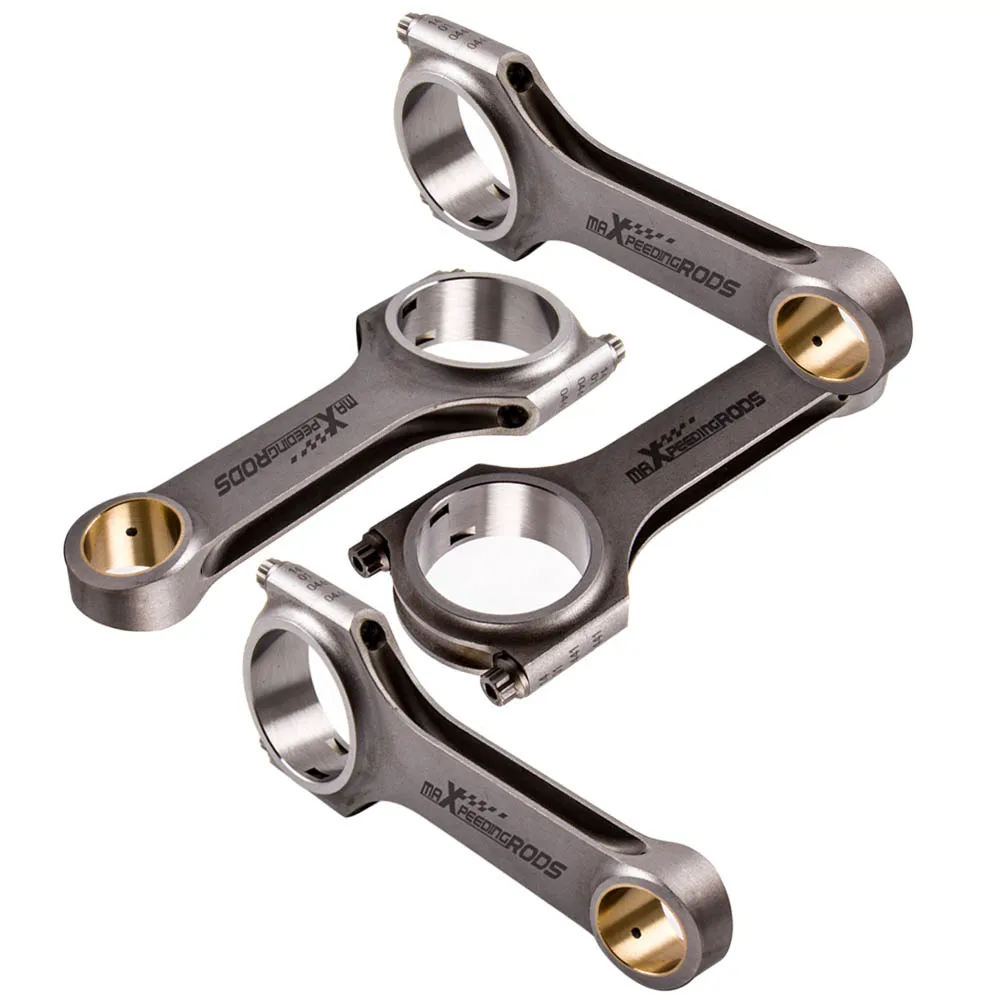 

MaXpeedingrods Performance H-Beam Pleuel 4340 Steel Connecting Rods 144mm For Opel Manta EVO CIH 2.4L + ARP 2000 Con Rods New