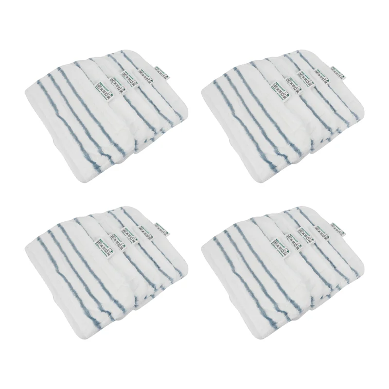 

B03C-20PCS Mop Pads For Black & Decker Steam Mop FSM1610 FSM1630 Washable And Reusable Replacement Mopping Cloth