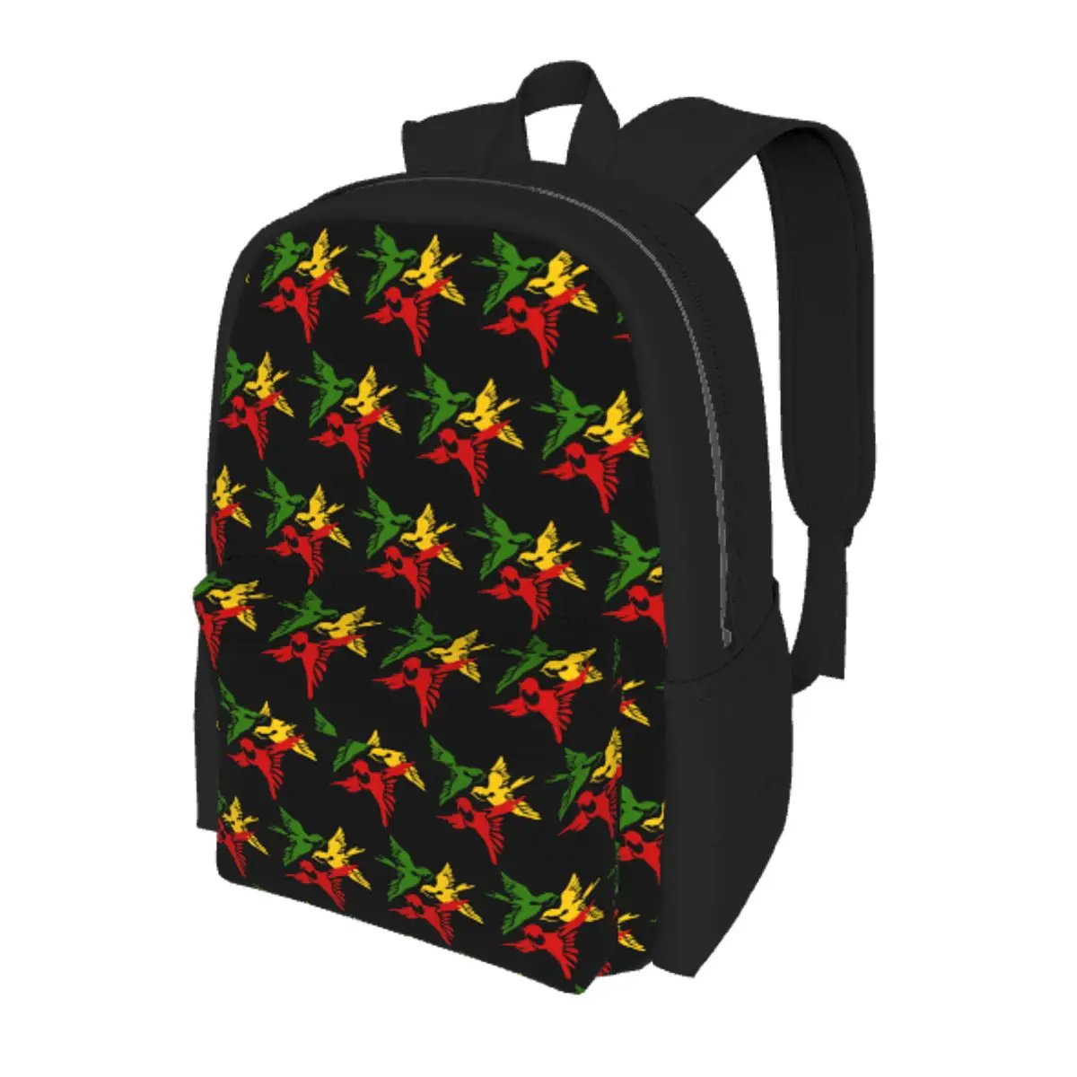 Bob Marley 3 Little Birds Ajax Mochila escolar para estudantes, mochila de viagem para caminhadas, mochila escolar para meninos e meninas, bolsas de ombro