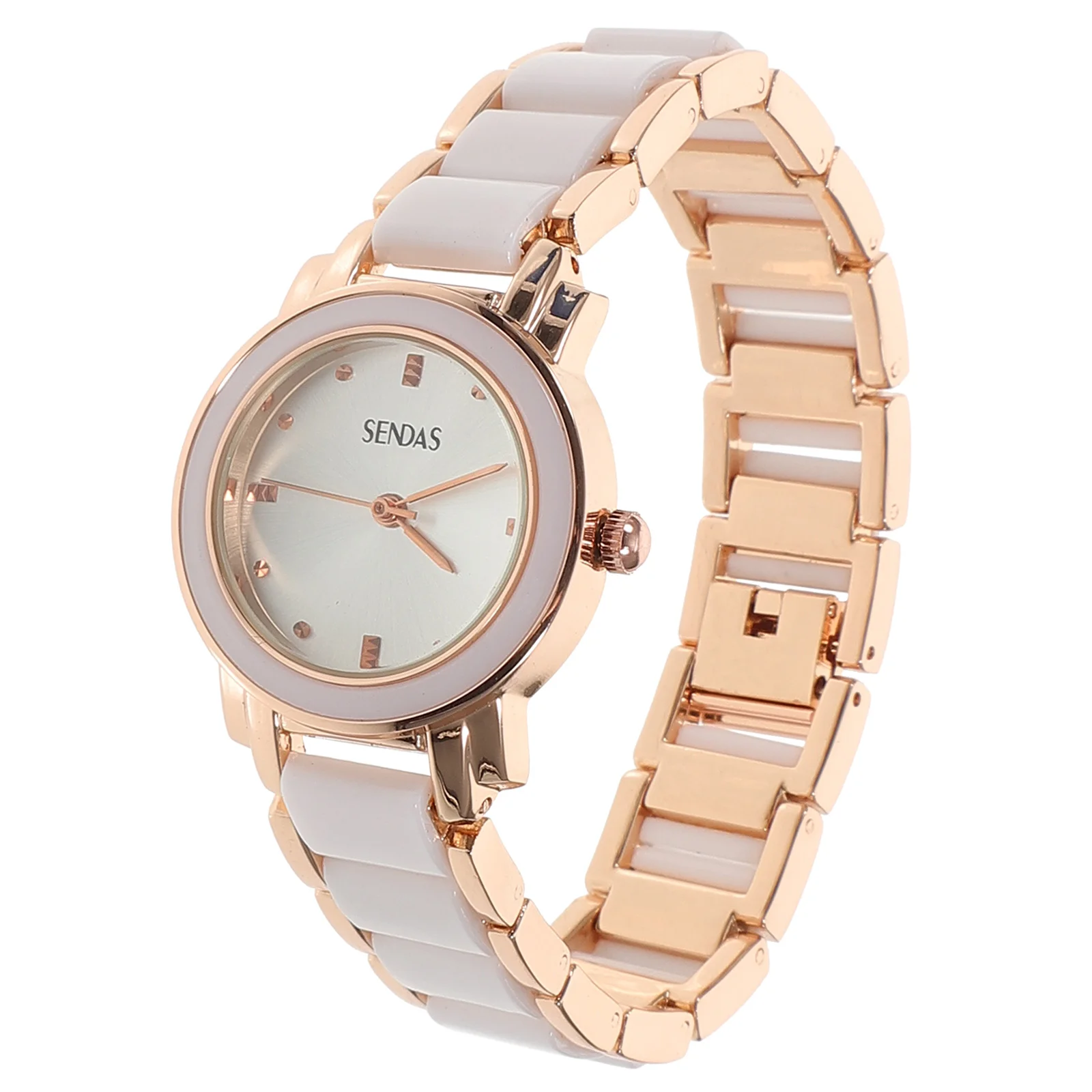 Watch Wedding for Girls Students Ceramics Professional Women Fashion Stainless Steel Wrist Wristwatch