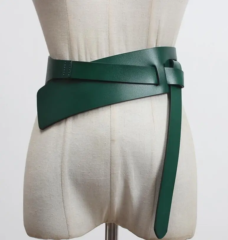 Cummerbunds en cuir véritable pour femmes, ceinture large, décoration de l'environnement, corsets à la mode, 600 corsets, R3097