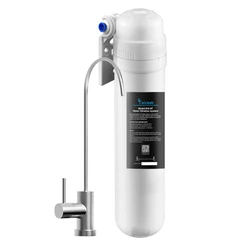 HAHUA Sink Water Filtration System, UF Sistema De Água Potável, 0,01 Micrômetro, Substituição Rápida