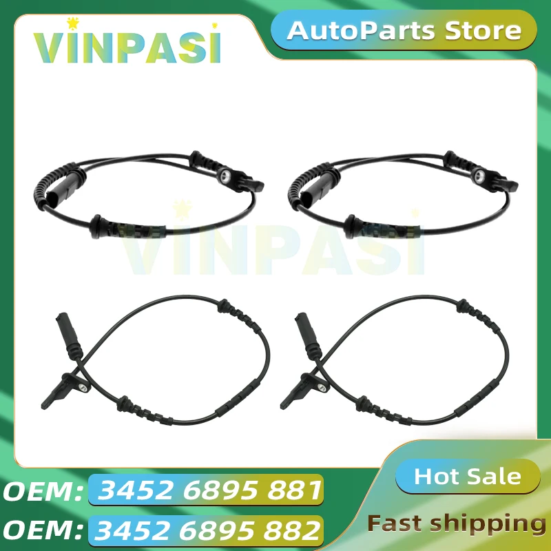 

Датчик скорости колеса подходит для BMW MINI 1 2 серии F40F45F46F48F54F60, передние и задние датчики скорости ABS 34526895881 34526895882