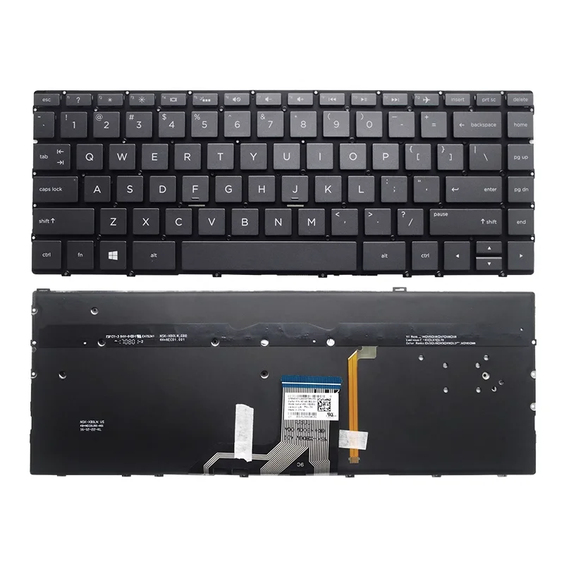 US Laptop Keyboard With backlight for HP Spectre 13-AC 13-ac000 x360 13t-ac000 13-ac0xx 13-ac023dx 13-ac033dx 13-ac063dx