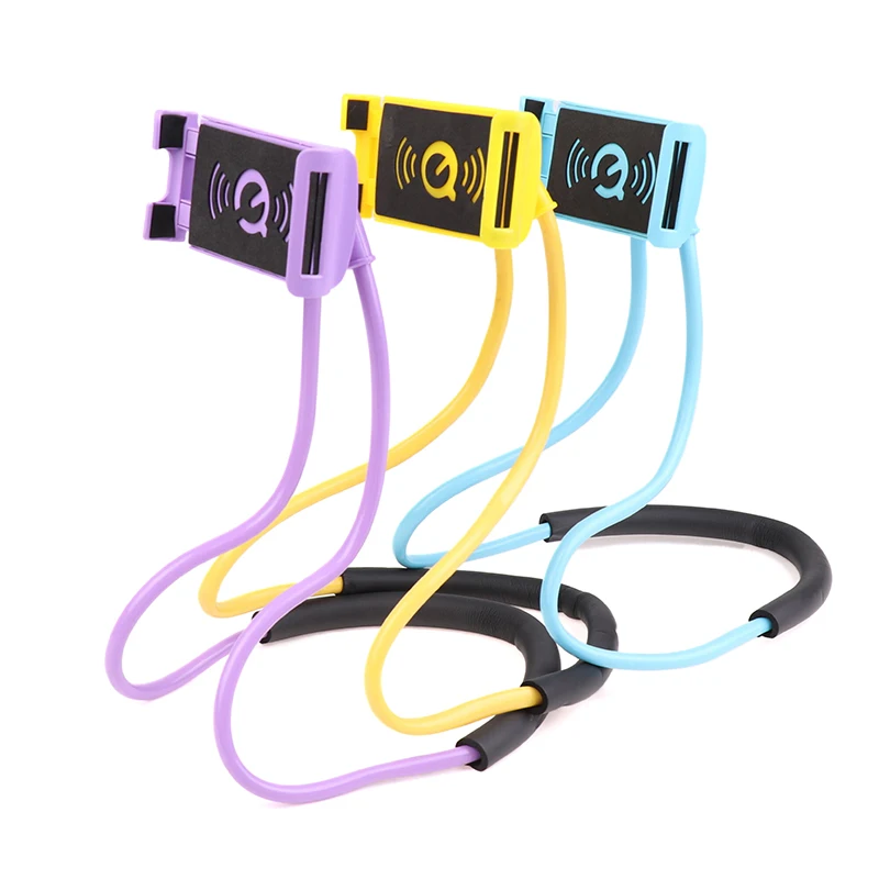 

Ленивая подвесная подставка для телефона на шею, вращающаяся подставка для мобильного телефона, ожерелье, кронштейн, кровать, 360-градусный держатель для телефона для смартфонов