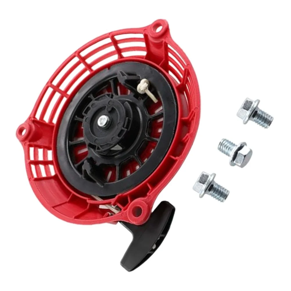HRB476 Pull Cord Recoil Starter For Quick Lawn Startup Minimal Tools Required Reliable Performance Smooth Starting Mechanism
