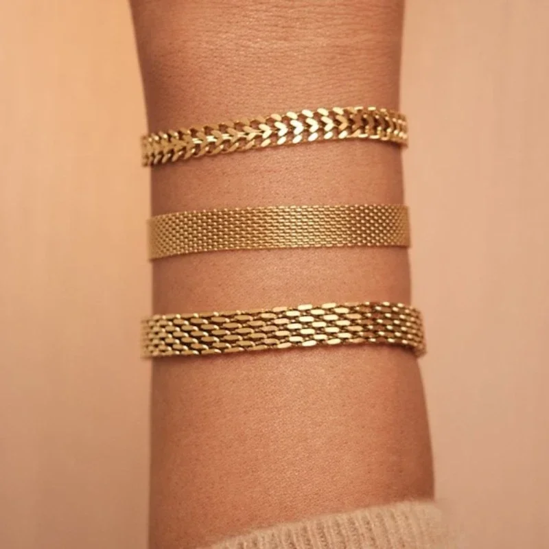 18K Gold Color Wome…