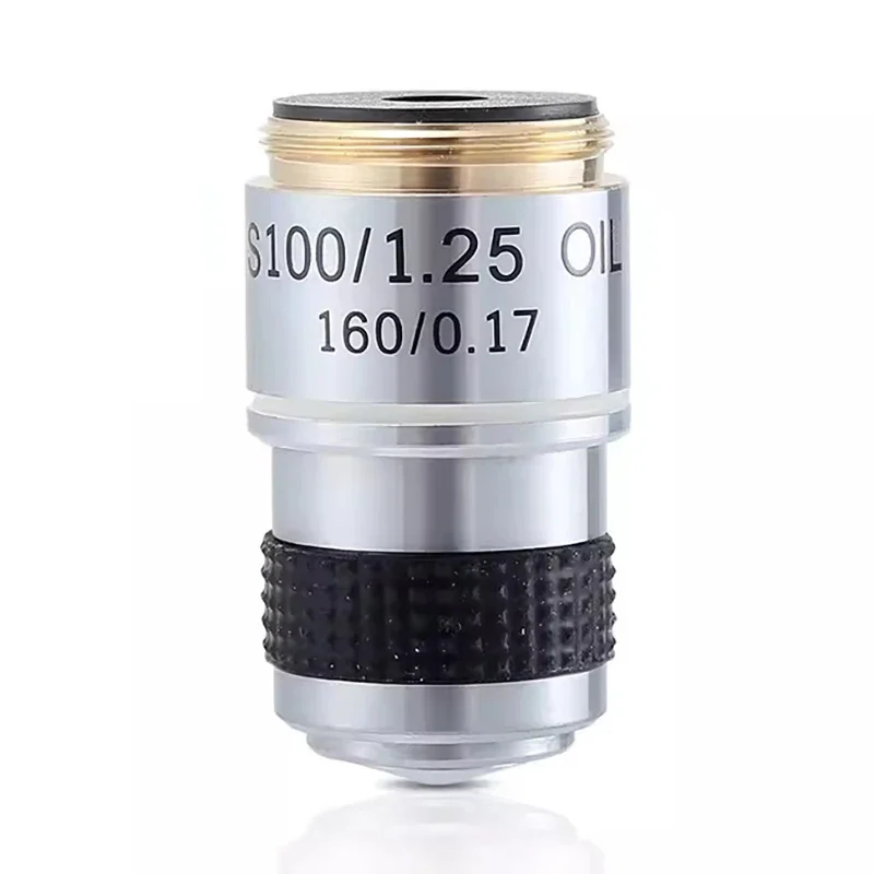 Biological Microscope Achromatic Objective Lens Microscope Lens Adapters Compact Objective Lens Durable