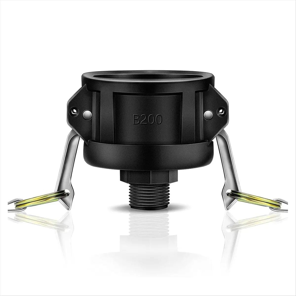 TOP RATED~275 330 Gallon IBC Tote Fittings Adapter 2 Inch Tote Tank Drain Adapter with Camlock Garden Hose Connection