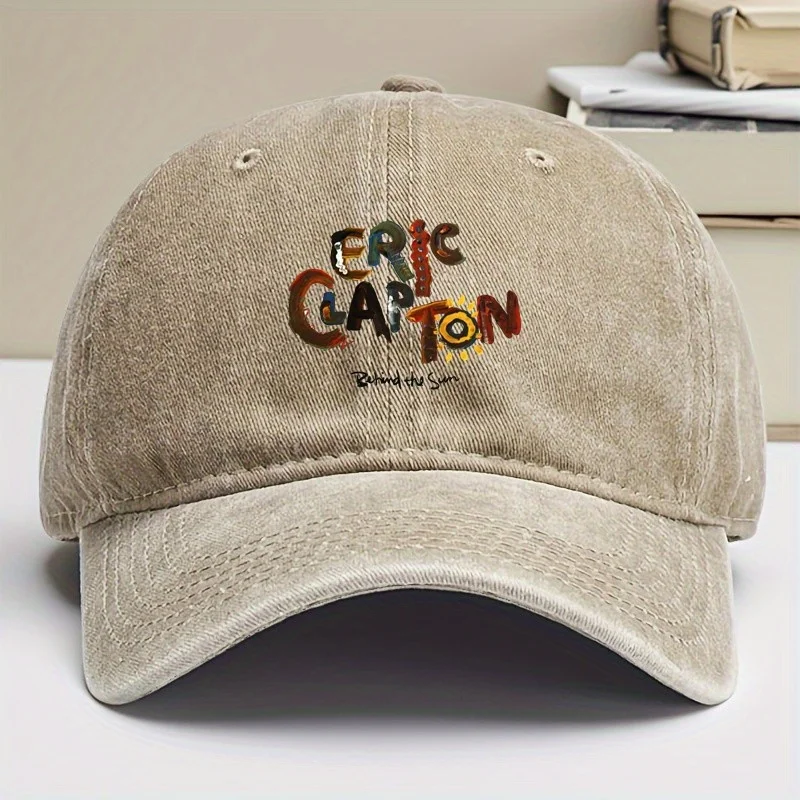 قبعة بيسبول للتدريب على عازف الجيتار من إريك كلابتون، قبعة بيسبول بحجم قابل للتعديل للرجال والنساء، شركة الصيد والسفر في الهواء الطلق