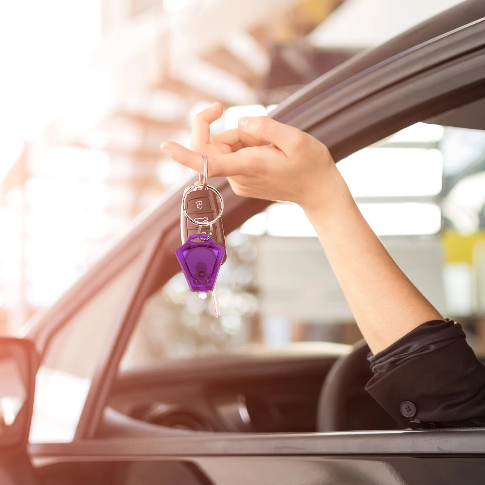 

5Pcs Mini Keychain Flashlight Uv Light Keychain for LED Counterfeit Currency Light Pocket Sized Money