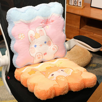 40*40*7cm Soft Rabbit Cartoon Non-Slip Cushion High-Quality Seat Pad for Sofa Bed Office Decorative Throw Pillow Washable Home
