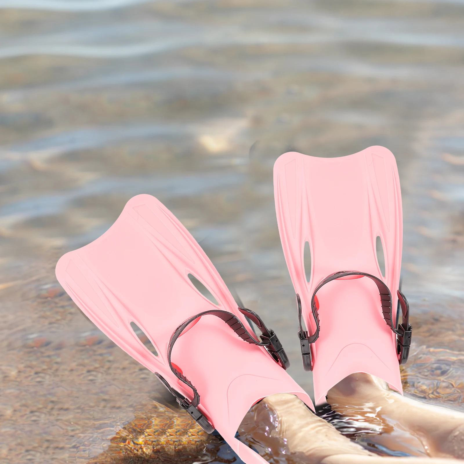 

Diving Fins for Swimming Adult Flippers Snorkeling Equipment Short Youth Plastic