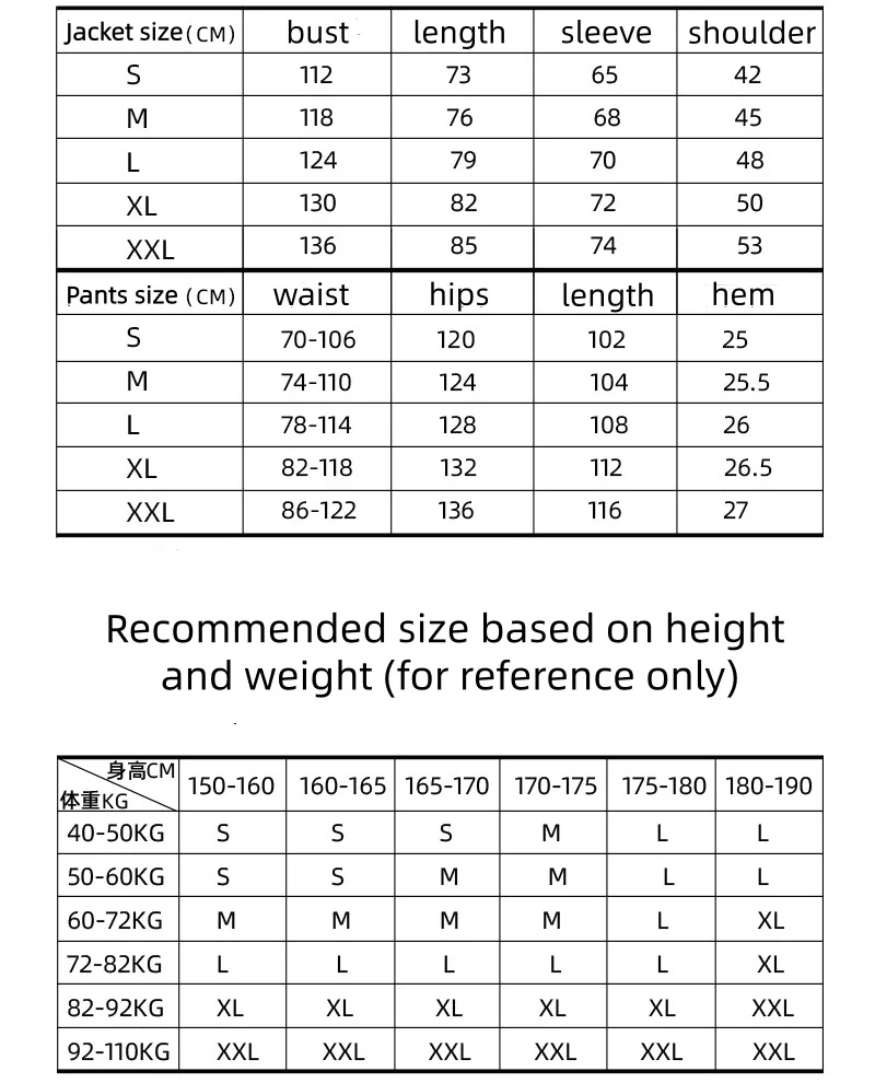 New Men's Ski Suit, Women's Winter Windproof Waterproof Skiwear, Skiing Snowboarding Clothes, Ski Jacket Pants Set, Snow Suit