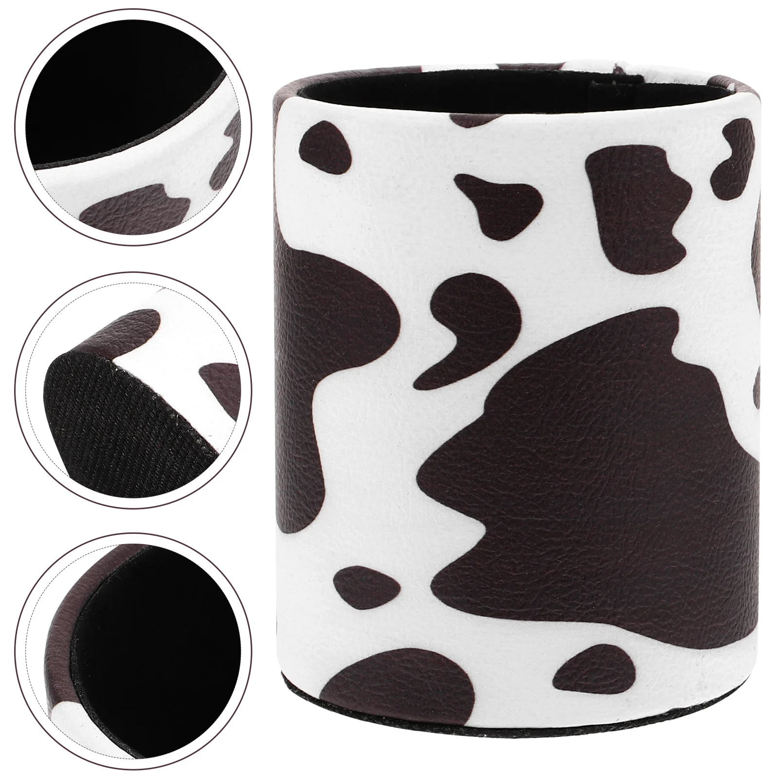 

Large Opening Makeup Brush Holder Organizer Pen Cup for Desk Stationery Pens Pencils Eyebrow Tools Decorative Home