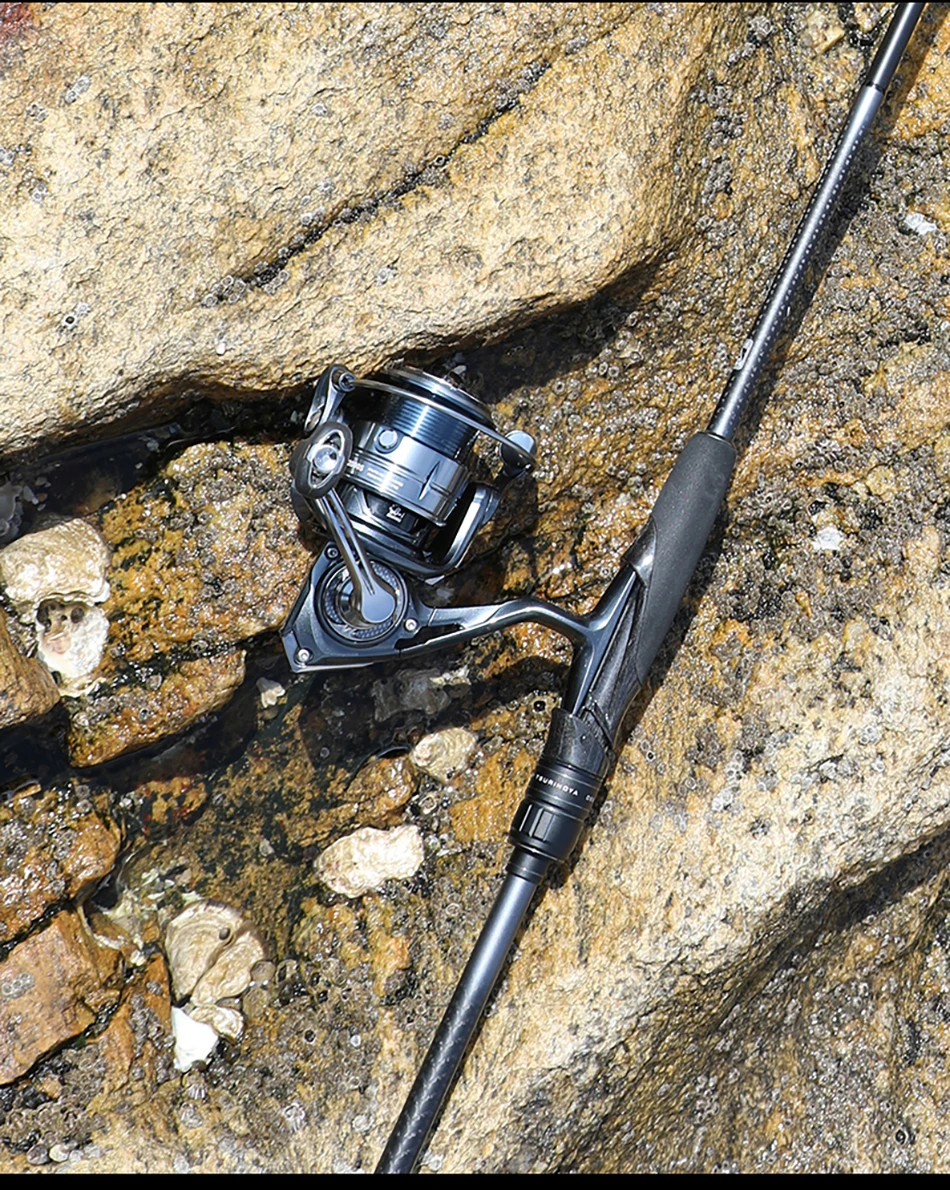 TSURINOYA Spinnrolle VIRENT 1000S C2000S 2500S 3000 Sanftes, weites Wurfverhältnis 5.2:1 Vielseitige Süßwasser-Barsch- und Forellenrolle – Detail 15