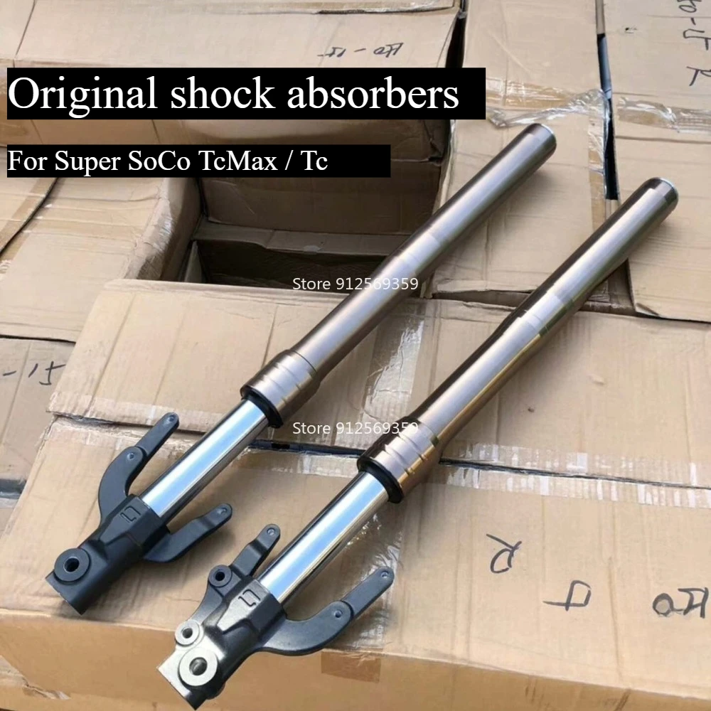 1 Paar Neu für Super SoCo TcMax MAXTC TC MAX Motorrad-Zubehör Vordergabel-Stoßdämpfer Original Vorderer Stoßdämpfer