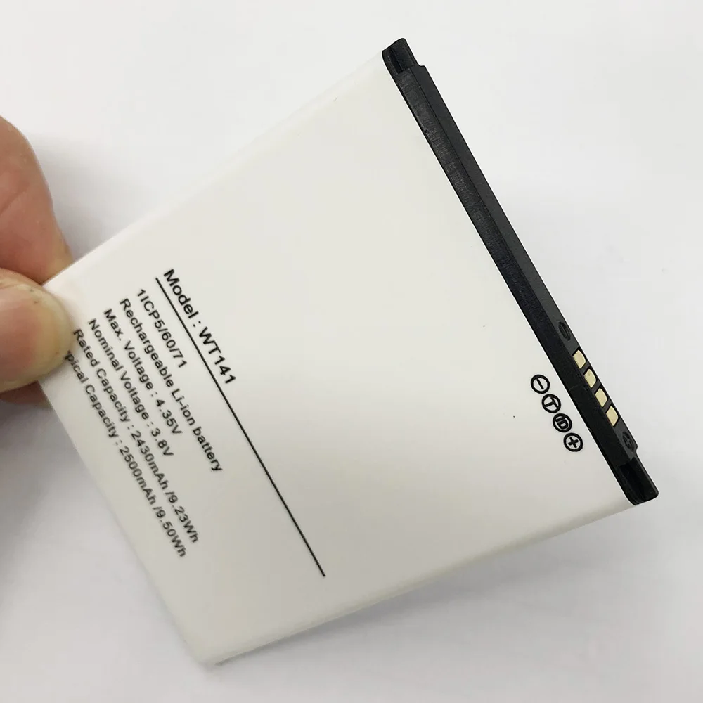 WT141 2500mAh Rechargeable Battery For Nokia C1 2nd Edition TA-1380 Mobile Phone Battery Replacement Battery+Tracking Number