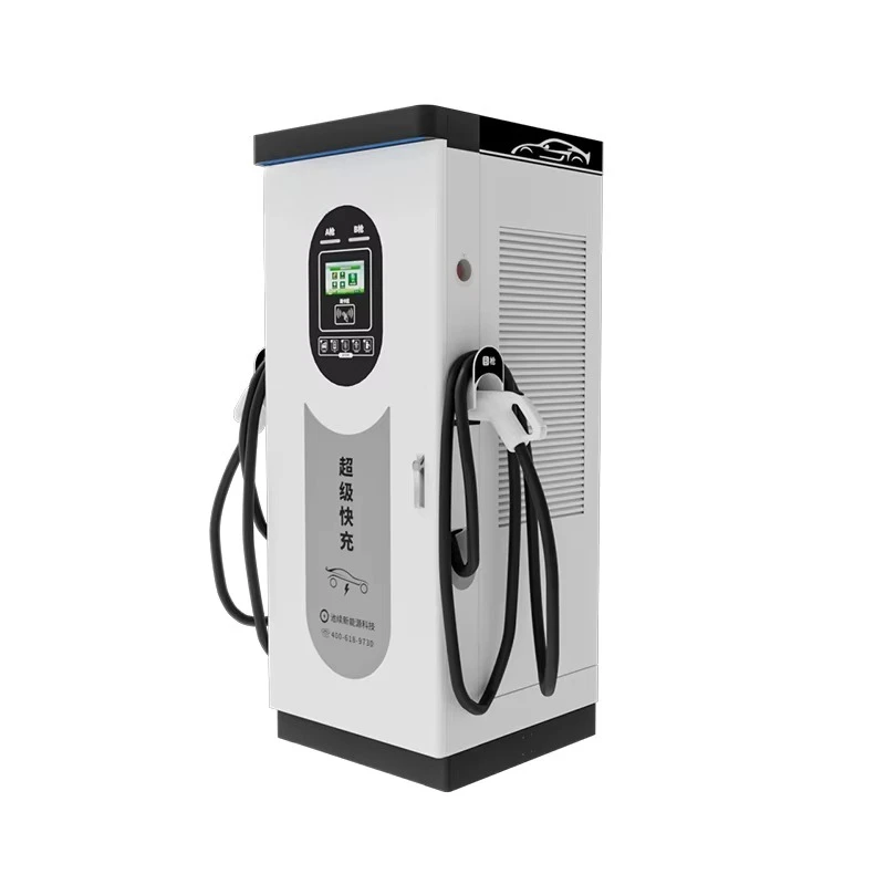 เครื่องชาร์จรถยนต์ไฟฟ้ากระแสตรงแบบพกพา 60kW พร้อมรถเข็นและช่องรับพลังงานแสงอาทิตย์ รองรับ 380V/480V กันน้ำ IP67