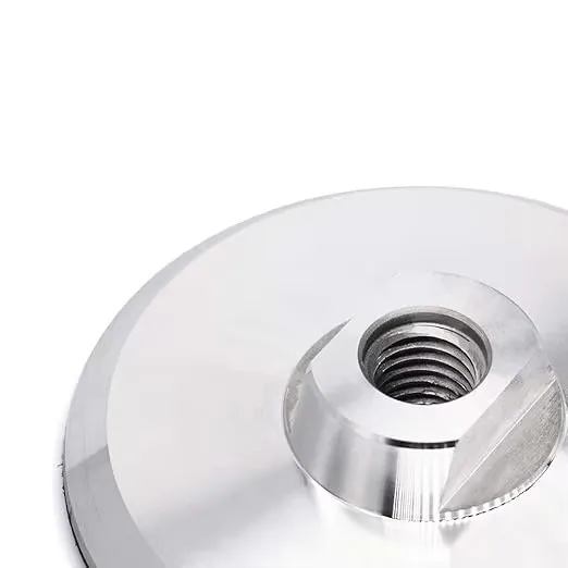 4 인치 100mm 알루미늄 백 패드/백 플레이트 홀더 5/8-11 연마 패드 앵글 그라인더 용 스레드베이스 플레이트 홀더