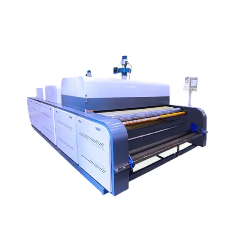 Automatic industrial shrinking machine, large fabric pre-shrinking machine