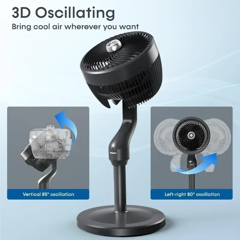 Напольный вентилятор, бесшумный, моющийся, со стандартным дизайном, а пульт дистанционного управления может выдувать холодный воздух в спальне