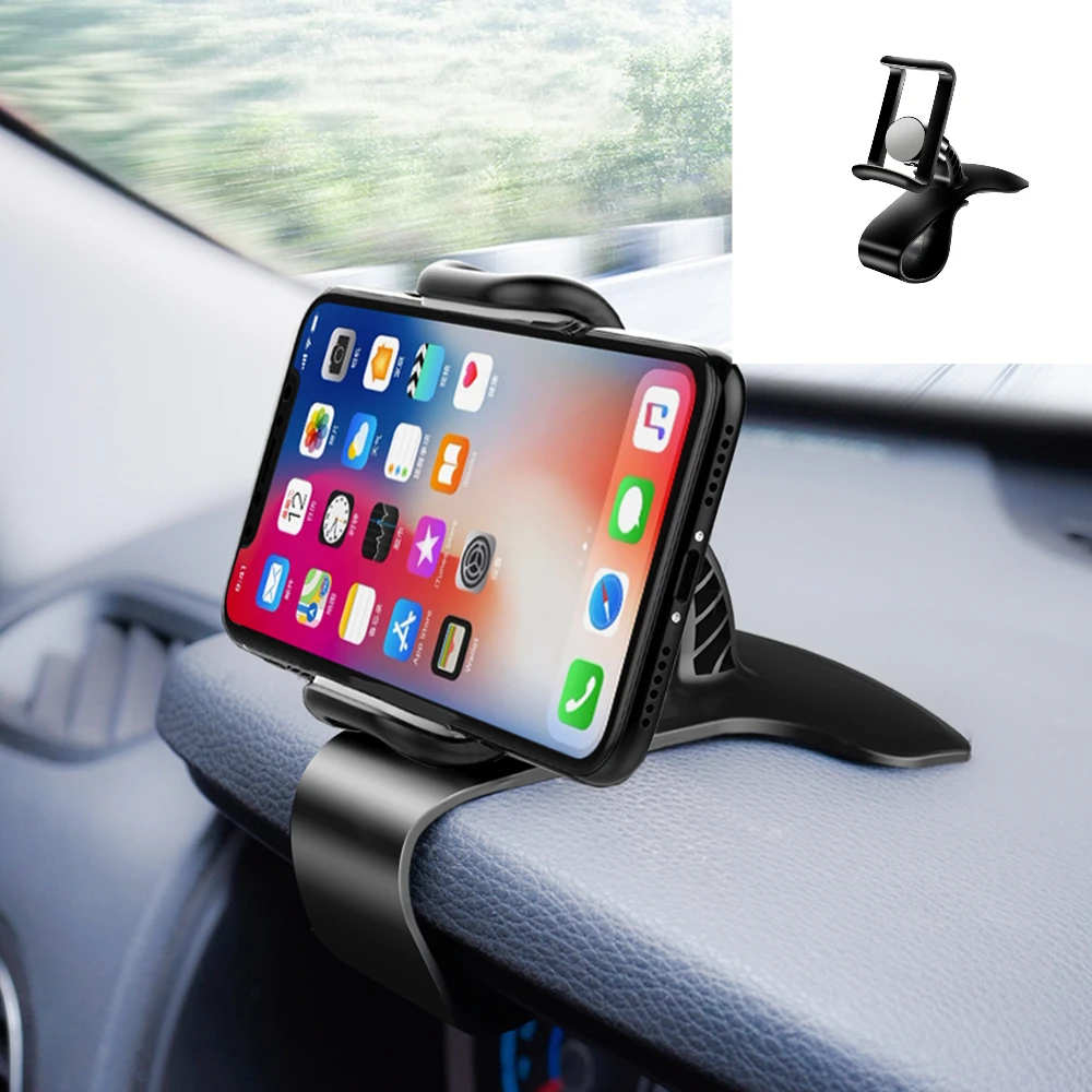 

Car Dashboard Supporter Clip Black Car Adjustable Instrument Mount GPS Navigation Phone Holder Clamp Auto Interior Accessorie