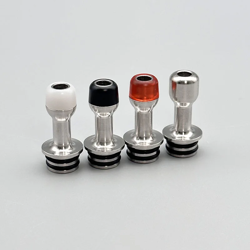 510 طرف بالتنقيط قطعة الفم من الفولاذ المقاوم للصدأ 3.8 مللي متر القطر الداخلي لملحقات رذاذ خزان RDA RTA vape