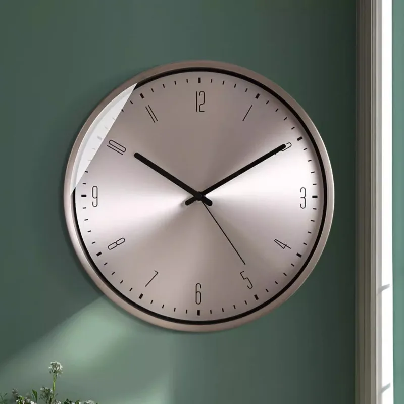 Large Wall Clock Interior Silent Creativity Wall Clocks Living Room Retro Design Clocks Minimalist Digital Decoration Timepiece