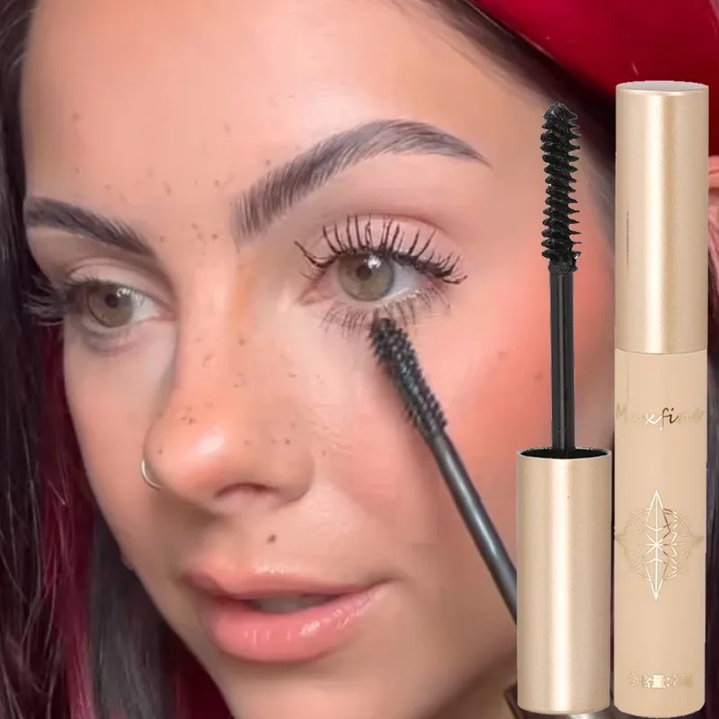 Extra Volumen Wimpern Mascara verlängert Wimpern Anti-Schweiß natürliche wasserdichte schnell trocknen schwarz braun matt Mascara Make-up Comes tics