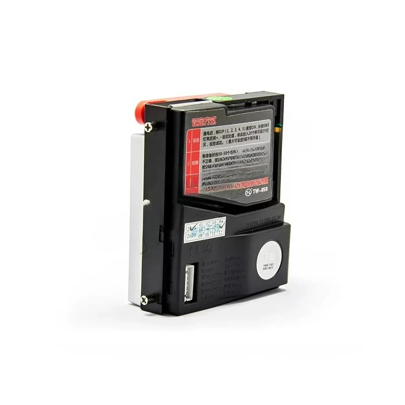 Coin Operated Games TW 850 Coin Acceptor For Arcade Game Direct Insertion Memory Setting Multi Currency Coin Acceptor