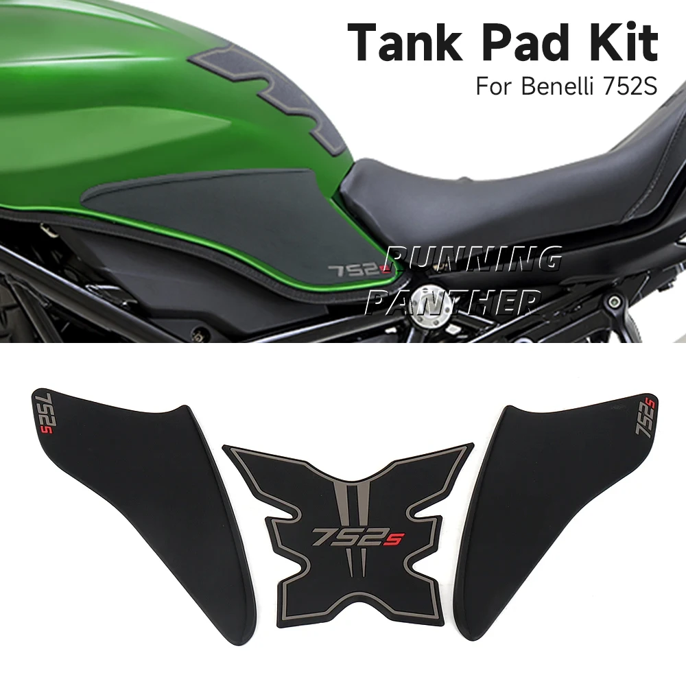 

For Benelli 752S 752s 752 S Motorcycle Tankpad Anti-slip Tank Pad Sticker Protection Side Traction Pad Motorcycle Accessories