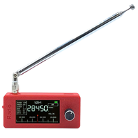 A03R 0.5-108mhz Pocket Size SI4732 Radio, Receiver, Mini Radio, Telescopic Antenna ESP32-S3 LSB HF SW MW VHF Pocket Radio