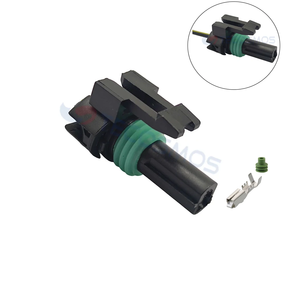 

1/5/10 PCS 1 Pin Auto waterproof Connector Plug 12065172 12065171 For GM Corvette Hummer 19368859 PT170 210-0184 12101763