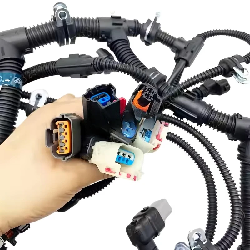 Construction Machinery Engine Parts 6754-81-9310 Engine Harness for PC200-8/PC220-8 Excavators 6D107