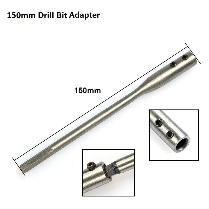 Twist Bohrer Hex Schaft 4 Flöte Loch Cutter Auger Carpenter Bohrer Für Holz 10-25mm Kern spiralbohrer Holz Werkzeuge – Detail 2