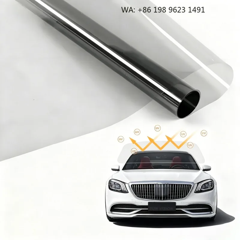 Factory Wholesale Solar Window Film High Heat Rejection 99% UV Block HD Clarity Private Protection  Packaging