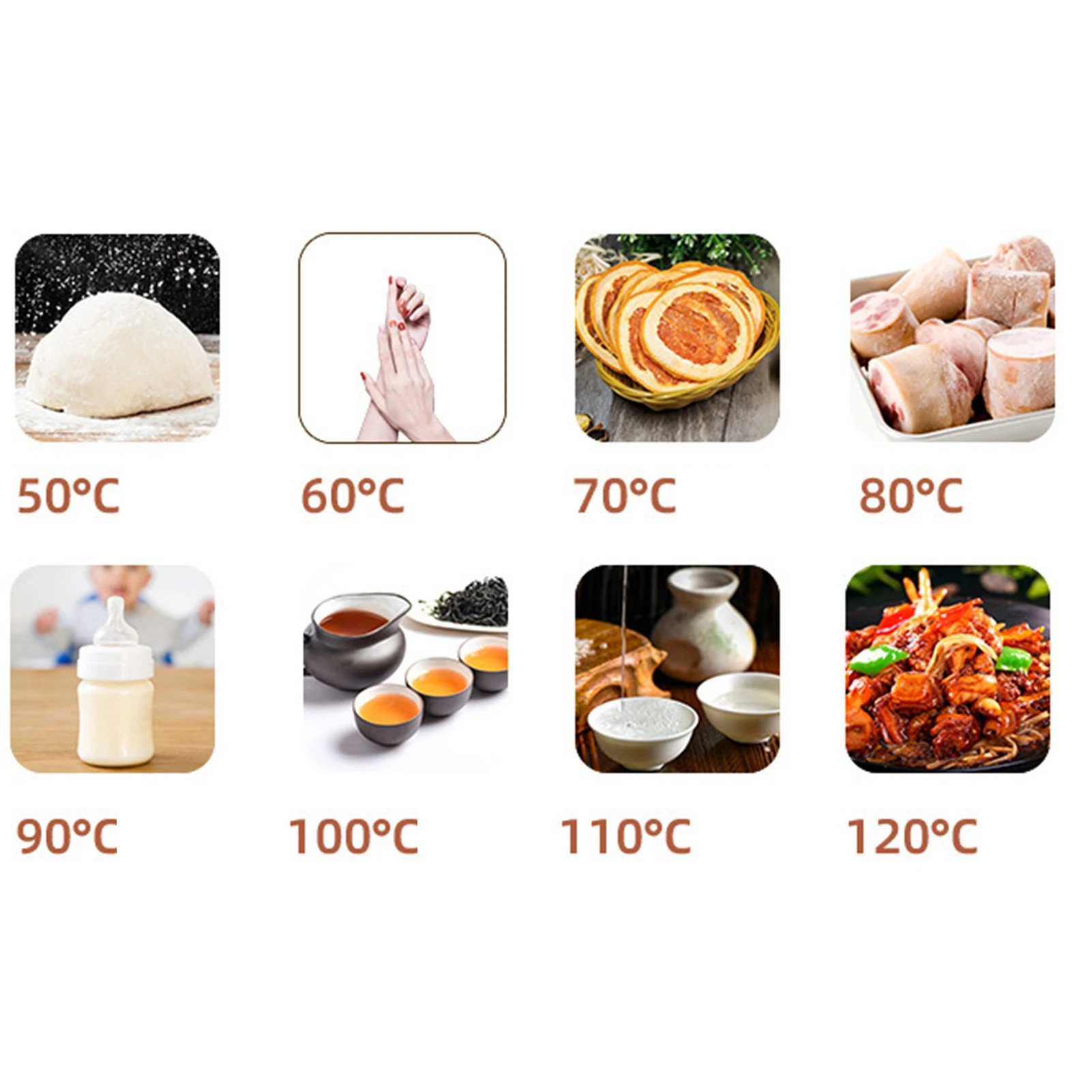 Food Warming Tray 10 Gear Multifunctional Food Insulation Board Household Folding Electric Heating Food Warmer Plate CN Plug