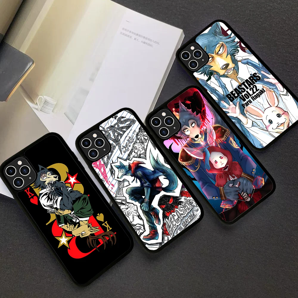 

BEASTARS Phone Case Silicone PC+TPU For For IPhone 11 12 13 14 15 16 Plus Pro Max Cover