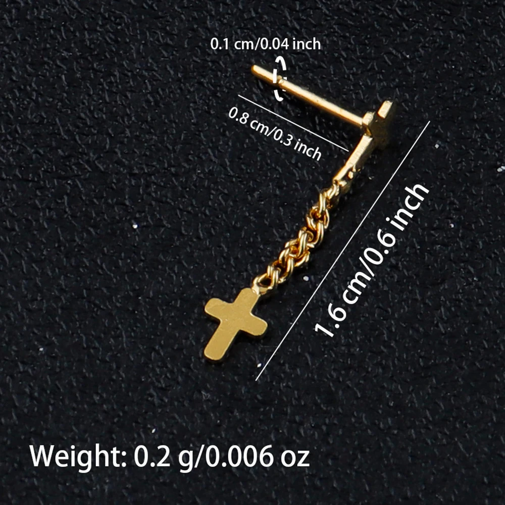 Stainless Steel Nose Ring Set for Women