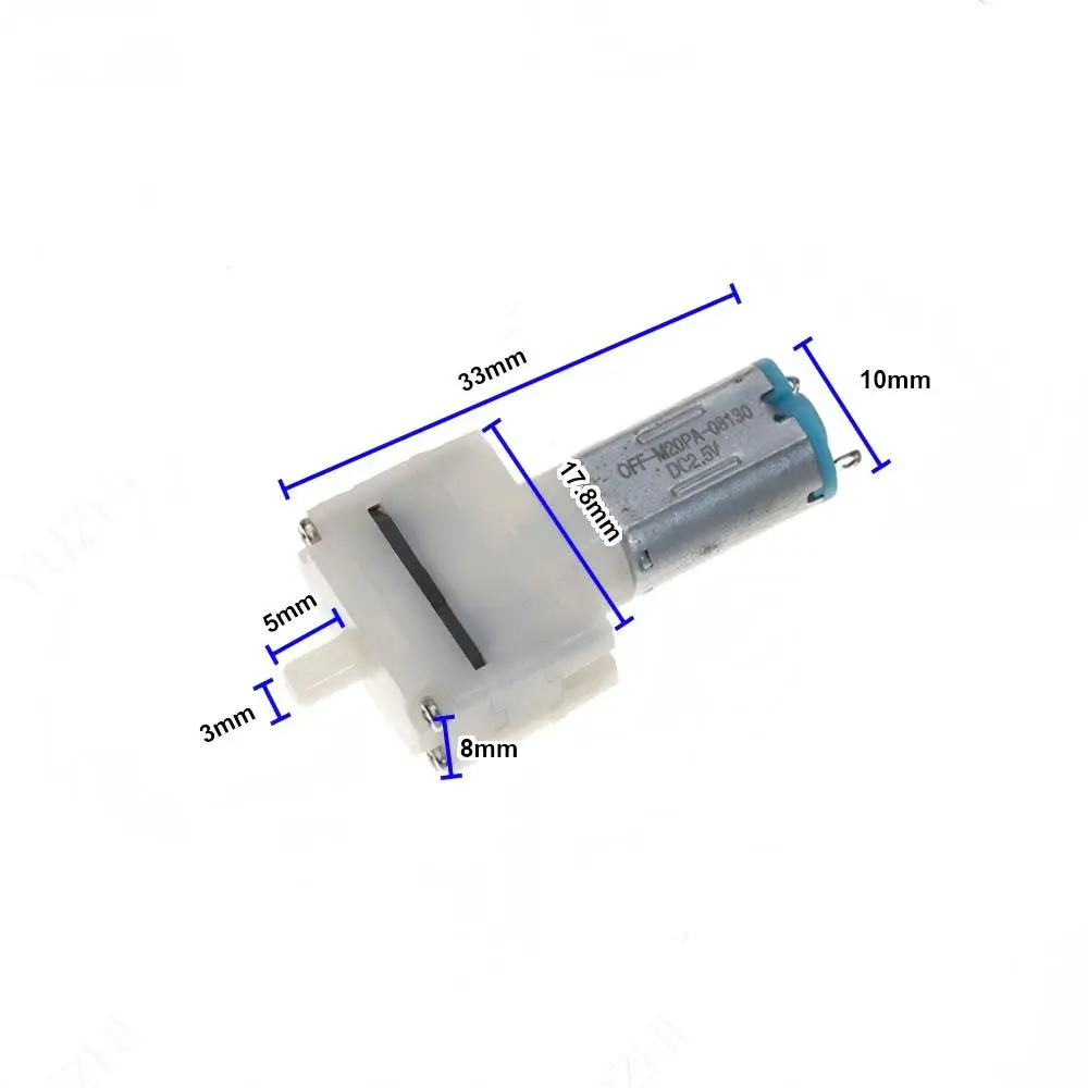 1PCS M20 Mini DC Motor Air Pump DC Diaphragm Pump Samll Oxygen Booster Pump DIY Technology Accessories