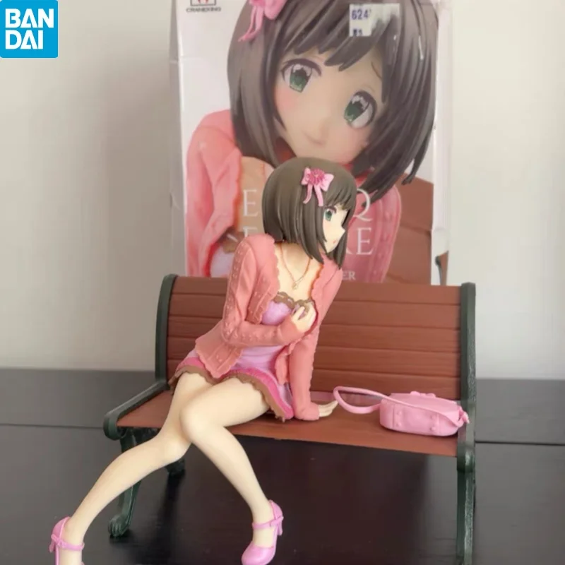 

Новая статуэтка Banpresto Bandai EXQ: Майка Вакава из The Idolm@ster Cinderella Girls, сидящая на скамейке. В наличии.