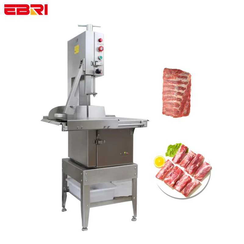 

Industrial Commercial Electric Fish Pork Beef Frozen Meat Steak Bone Band Saw Cutter Cutting Machine