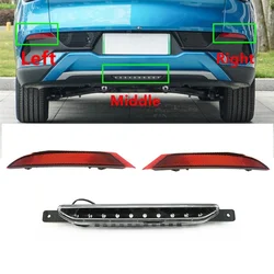 Car Middle Brake Light Rear Bumper Warning Lamp Reflector For BYD Atto 3 Yuan Plus 2022 2023