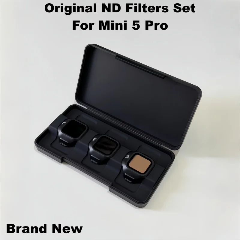 

Original ND Filters For DJI Mini 5 Pro Drone Camera Lens ND8/32/128 Filter Set Gimbal Parts For Mini 5Pro Accessories Brand New