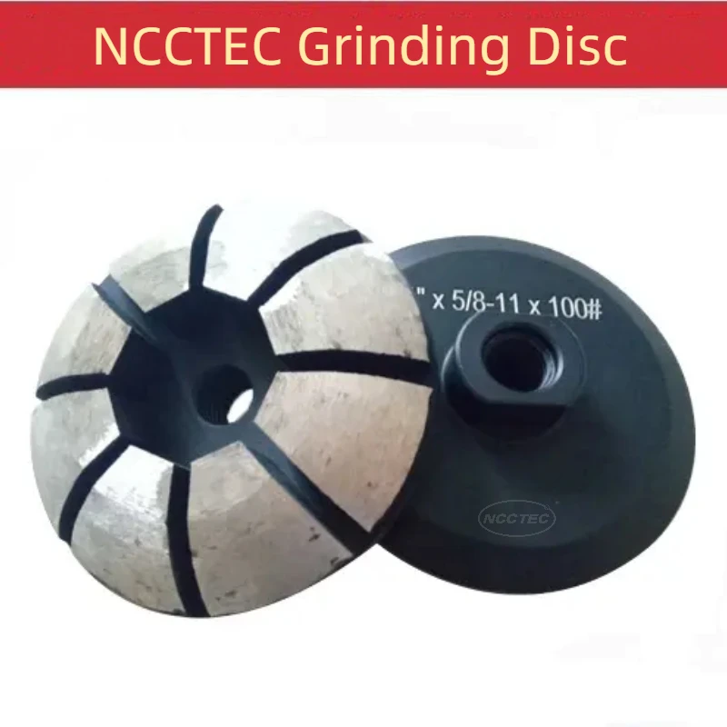 4\'\' Diamond Arc Grinding Creating Hollow Convex Cup Wheel | 100mm 22.23/M14 Sintered Concrete Stone Polishing Disc Disks Plates