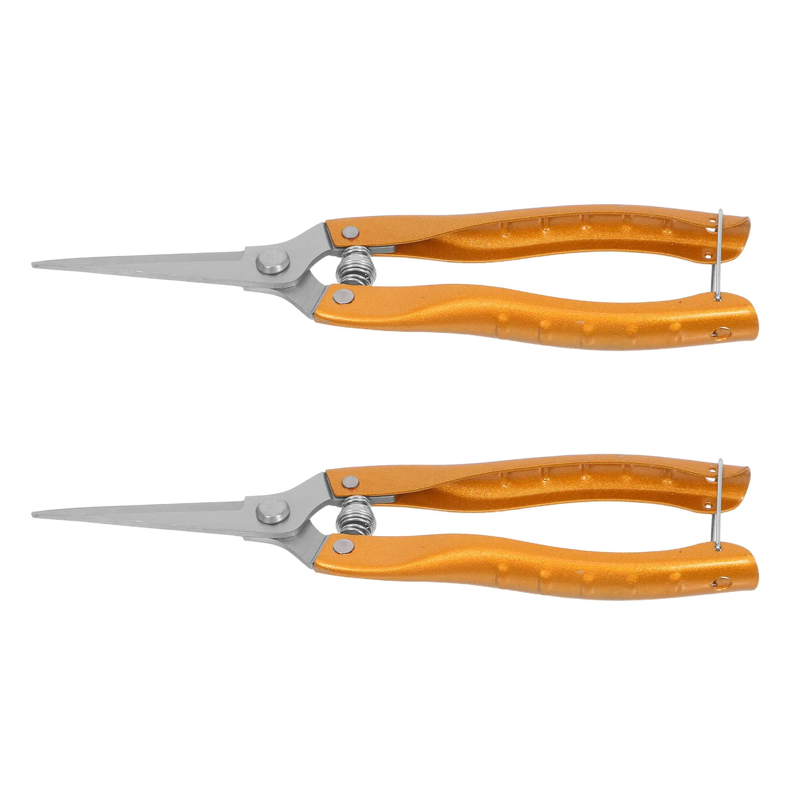 2 pcs Tool Pruning Garden Shears Steel Halloween Christmas New Year Garden Hand Pruner Durable Stainless Steel Ergonomic