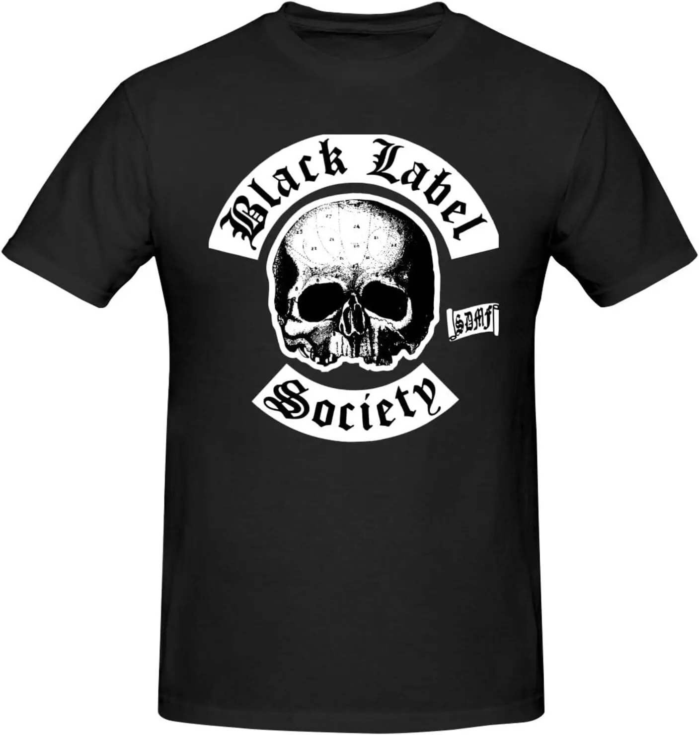 

Black Music Label Music Society Men's T-Shirt Casual Graphic Crewneck Tee Unisex Short Sleeve Tops Shirt Black funny Tshirt