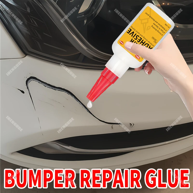Car Plastic Adhesive - Exterior Body Repair Glue, Bumper Hardener, Strong Adhesive for Lights and Rearview Mirrors, Quick-Drying Anti-Corrosion Fixative image 3
