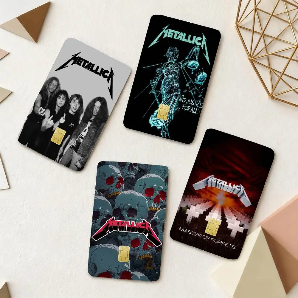 

Classic Heavy Band M-Metallica Laser Holographic Sticker Skin Cover for Credit Bank Debit Card
